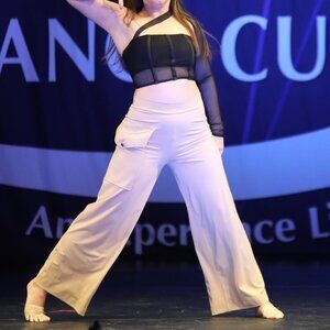 Kelle AM Black/Tan Dance Costume